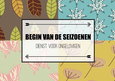 Begin van de seizoenen