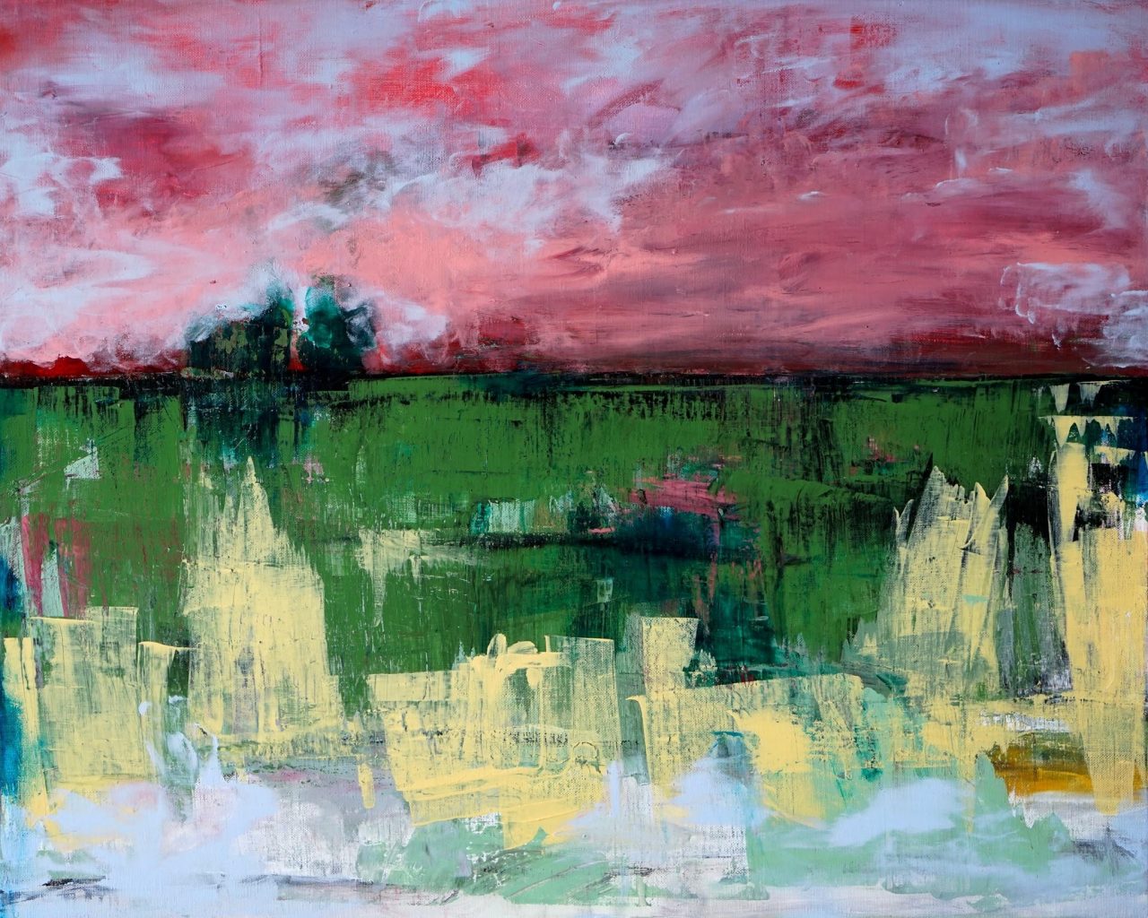 Schilderij: Steak Sky
