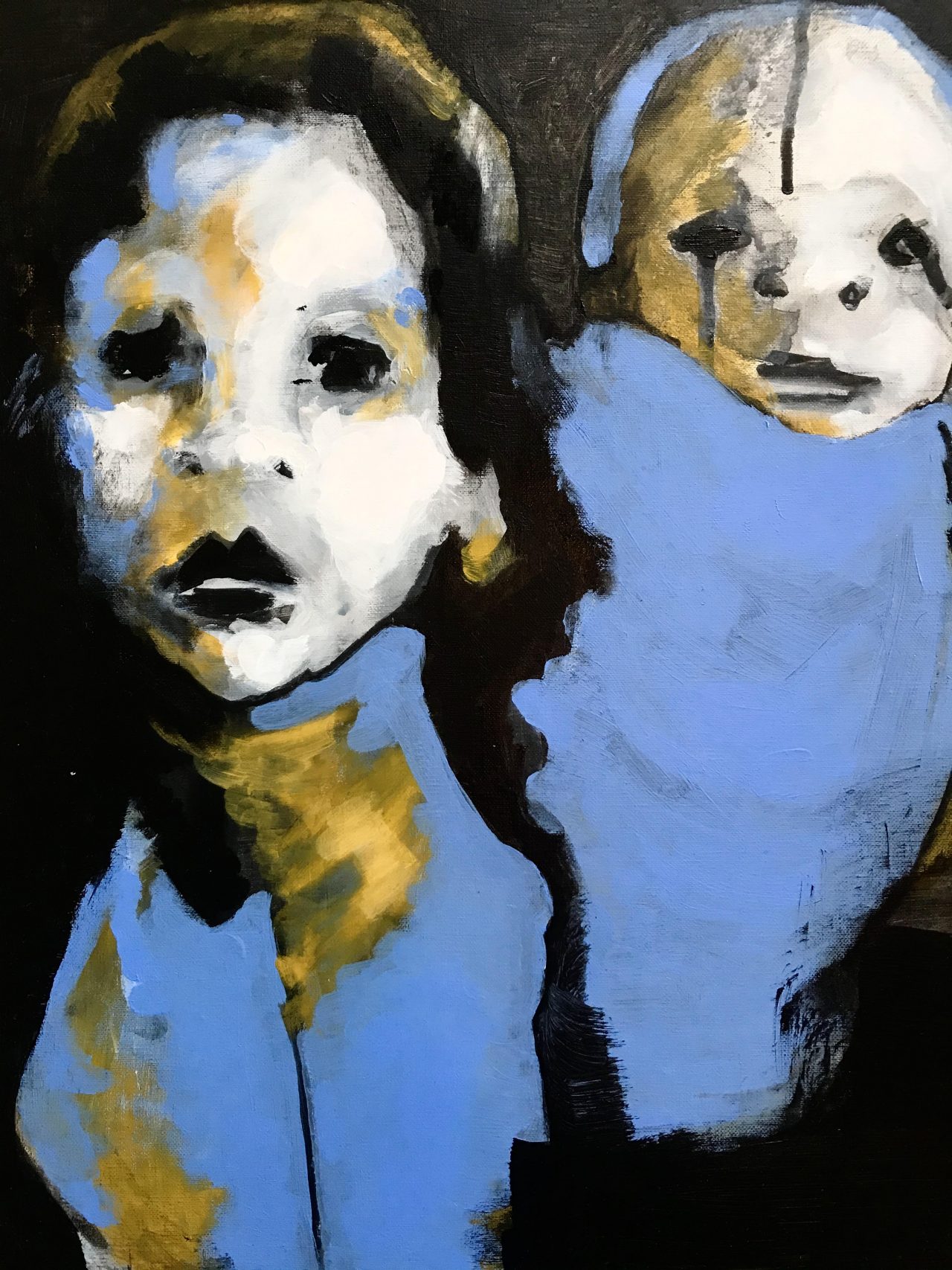 Schilderij: Mama
