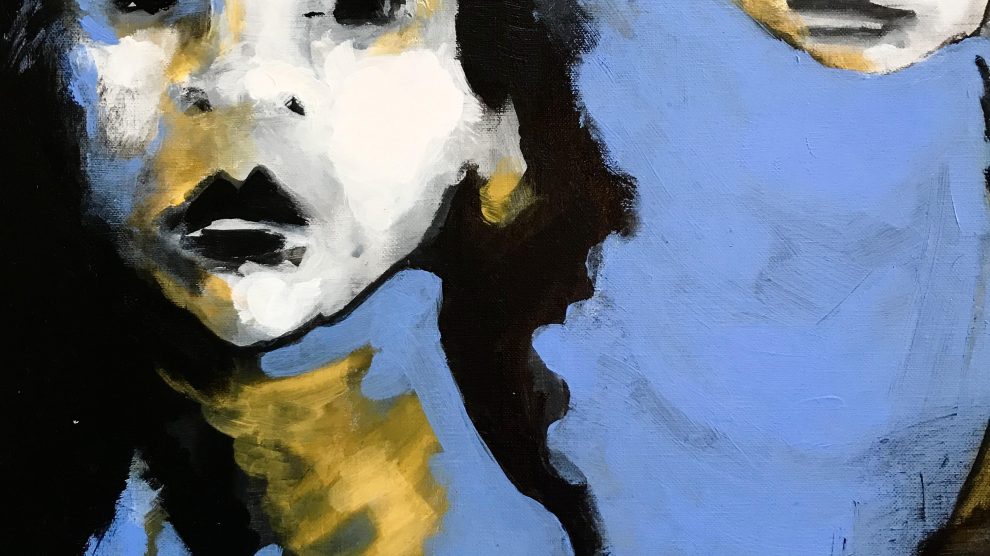 Schilderij: Mama