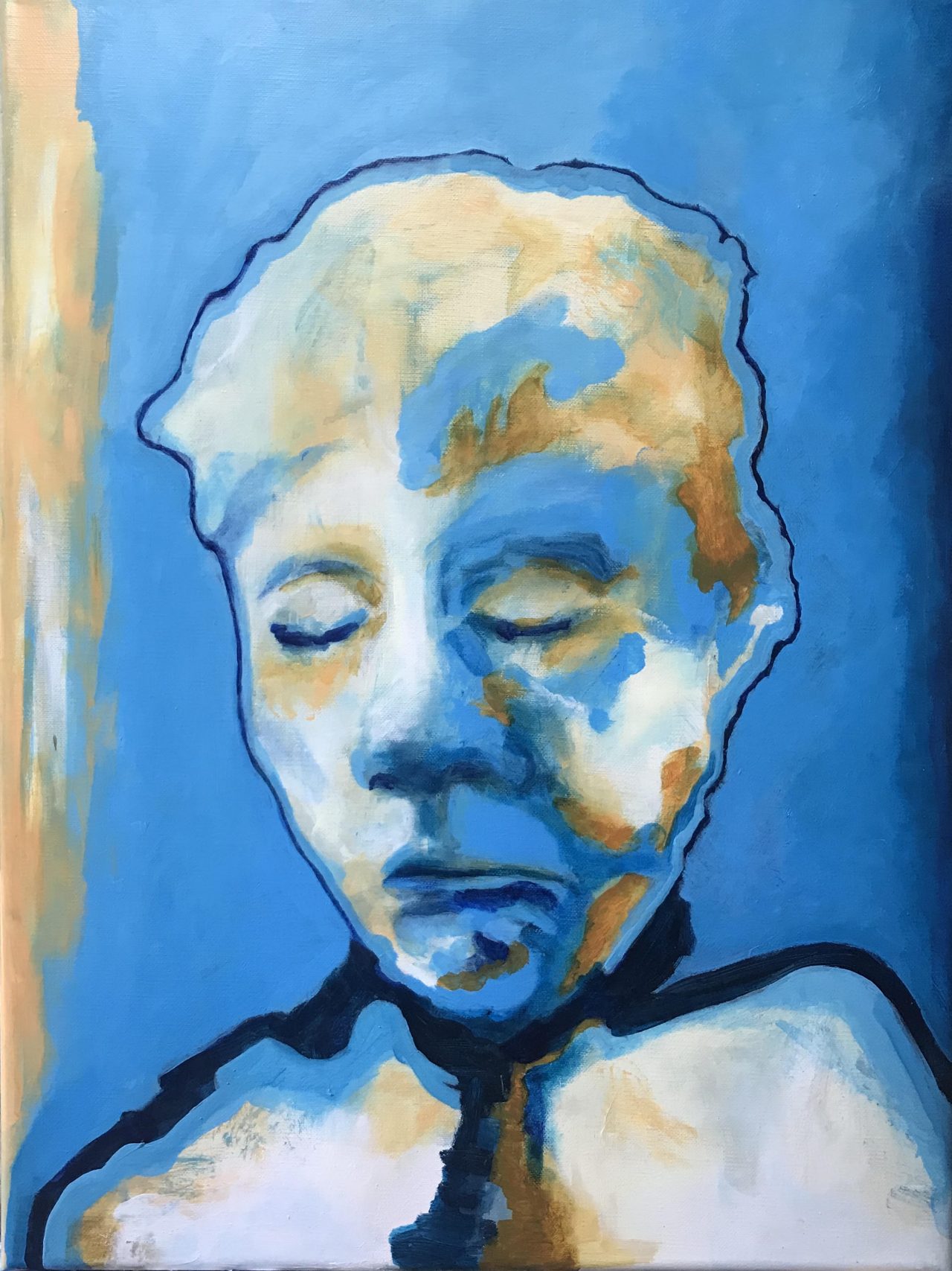 Schilderij: Gentle on My Mind